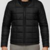 Men’s Black Full Zip Puffer Jacket