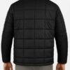 Men’s Black Full Zip Puffer Jacket