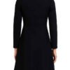 Women’s Black Double Breasted Wool Coat