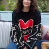 Bad Sisters Eve Hewson Love Black Sweater