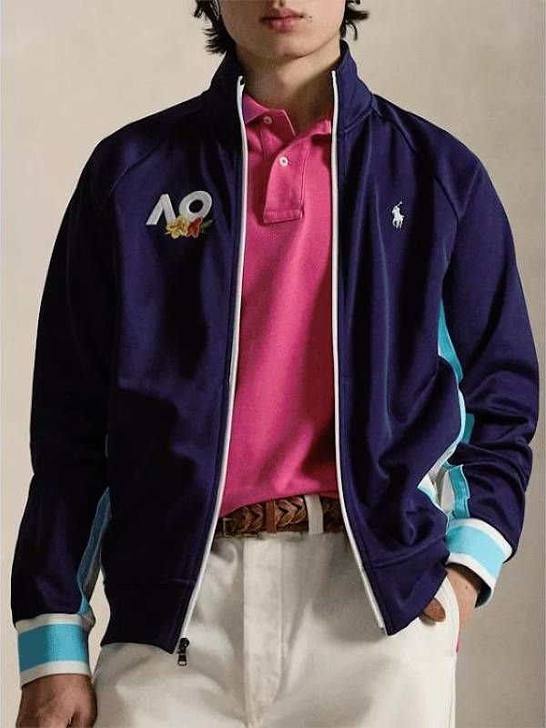 Australian Open 2026 Blue Track Jacket