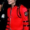 Bad World Tour Michael Jackson Red Jacket