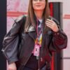 Brie Larson F1 Grand Prix 2026 Black Jacket