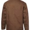 Chocolate Brown Cotton Jacket