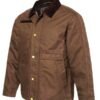 Chocolate Brown Cotton JacketChocolate Brown Cotton Jacket