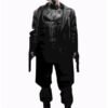 Jon Bernthal Punisher Black Leather Coat