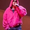 Justin Bieber Coachella Pink Hoodie