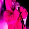 Justin Bieber Coachella Pink Hoodie
