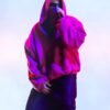 Justin Bieber Coachella Pink Hoodie