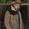 Luke Grimes Yellowstone Suede Leather Jacket