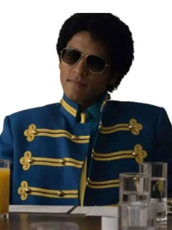 Michael 2026 Jaafar Jackson Blue Jacket