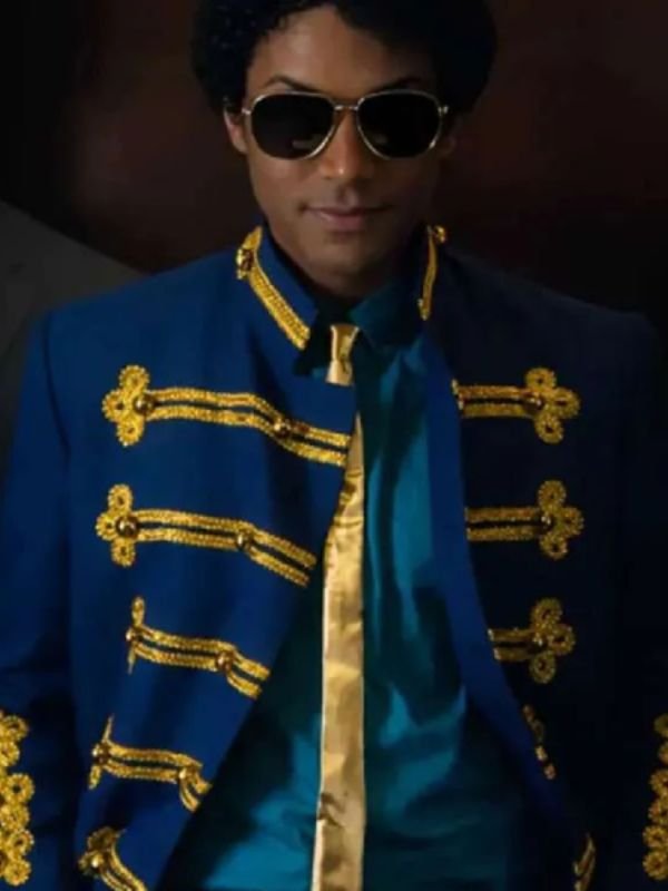 Michael Jaafar Jackson 2026 Blue Jacket