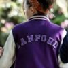 Run Away 2026 Purple Varsity Jacket