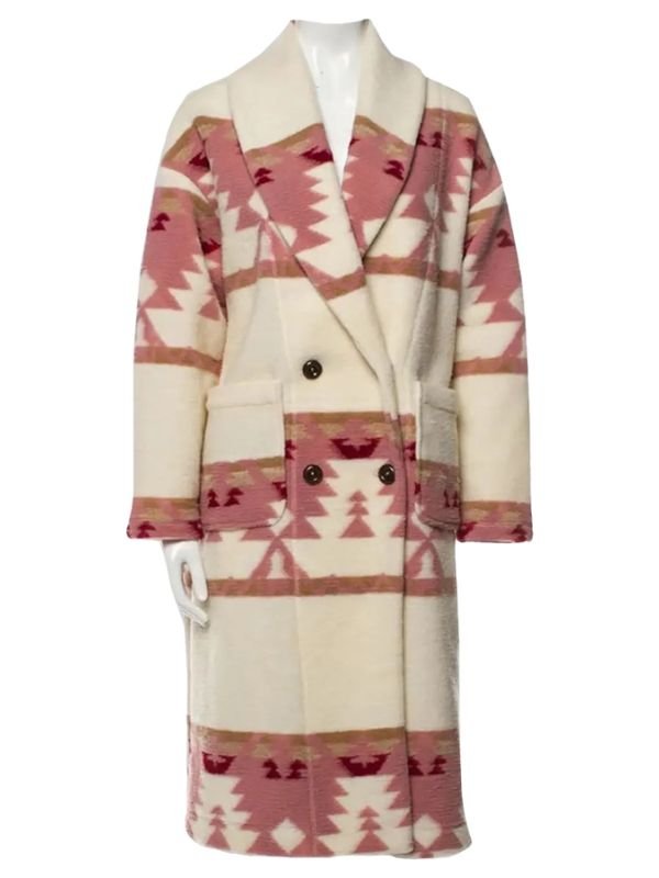 Yellowstone Beth Dutton Pink Coat