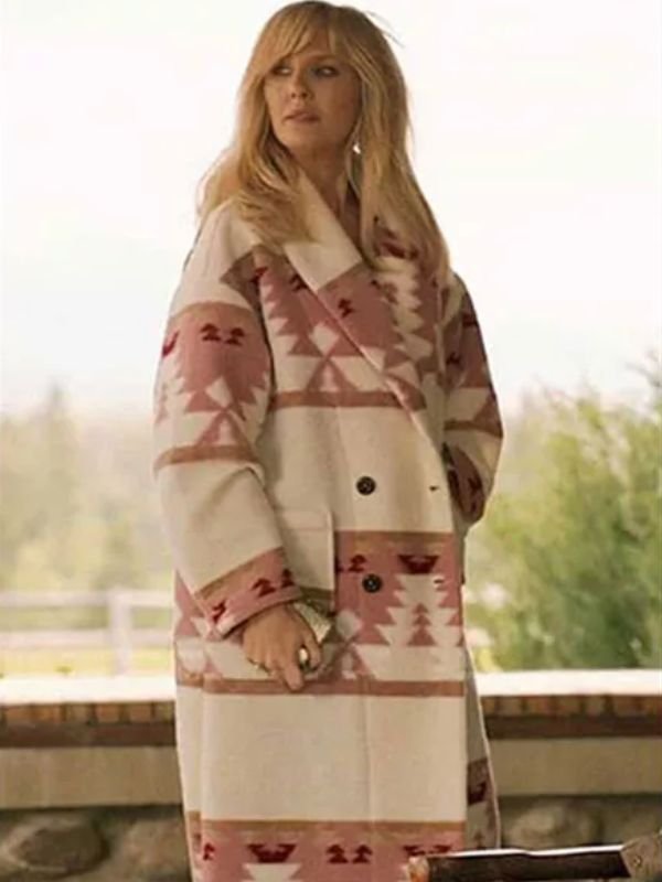 Yellowstone Beth Dutton Pink Coat