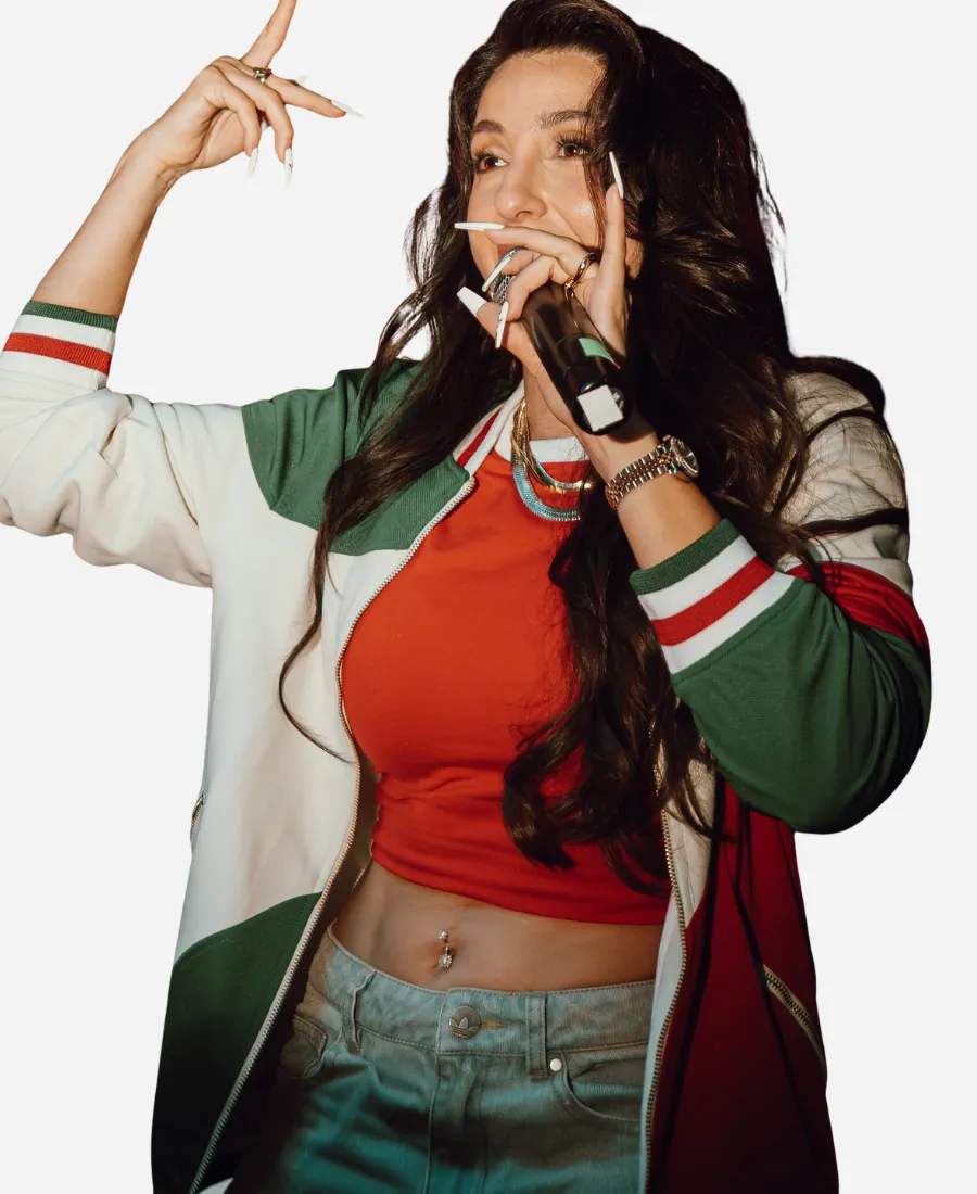 FIFA Countdown Concert 2026 Nora Fatehi Morocco Jacket