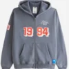 Abercrombie & Fitch USA 94 FIFA World Cup Grey Hoodie