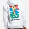 FIFA World Cup 2026 Match Ball Graphic White Hoodie