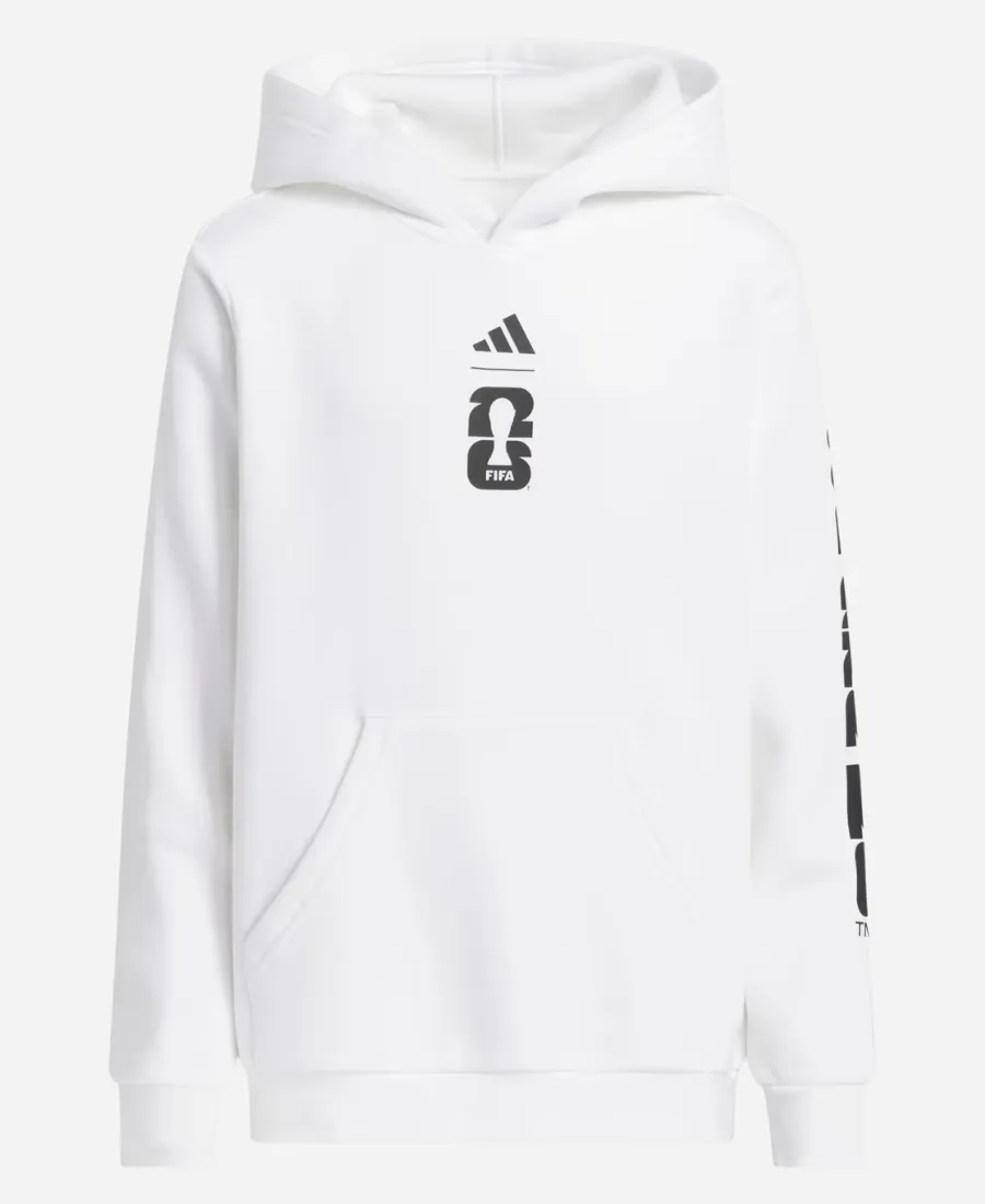 FIFA World Cup 2026 Match Ball Graphic White Hoodie
