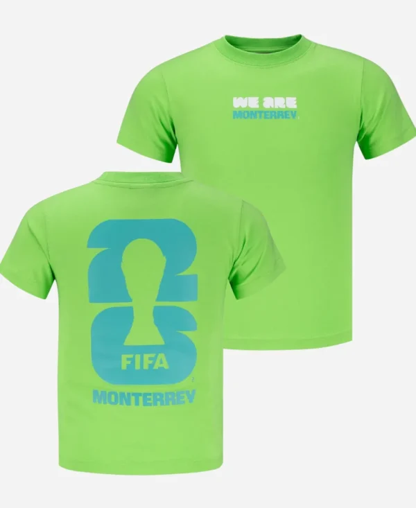 FIFA World Cup 2026 Monterrey Neon Green T-Shirt