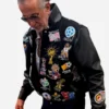 FIFA World Cup 2026 Jeff Hamilton Black Patchwork Jacket