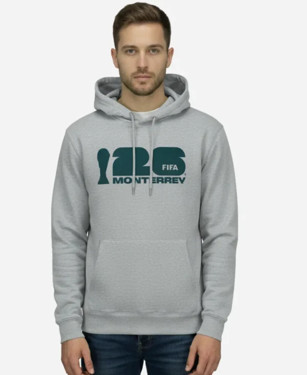 FIFA World Cup 2026 Monterrey Grey Hoodie