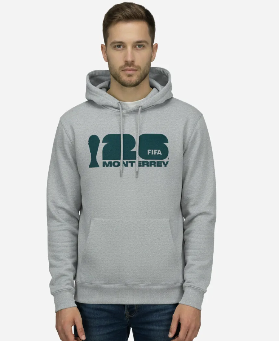 FIFA World Cup 2026 Monterrey Grey Hoodie