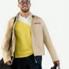 FIFA World Cup 2026 Spain Team Arrival Beige Jacket