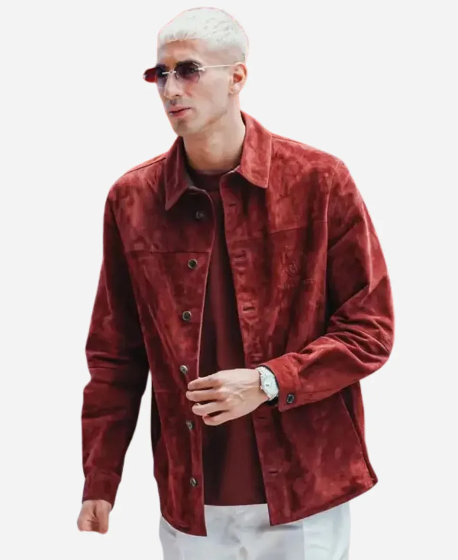 FIFA World Cup 2026 Türkiye Team Suede Jacket - Image 4
