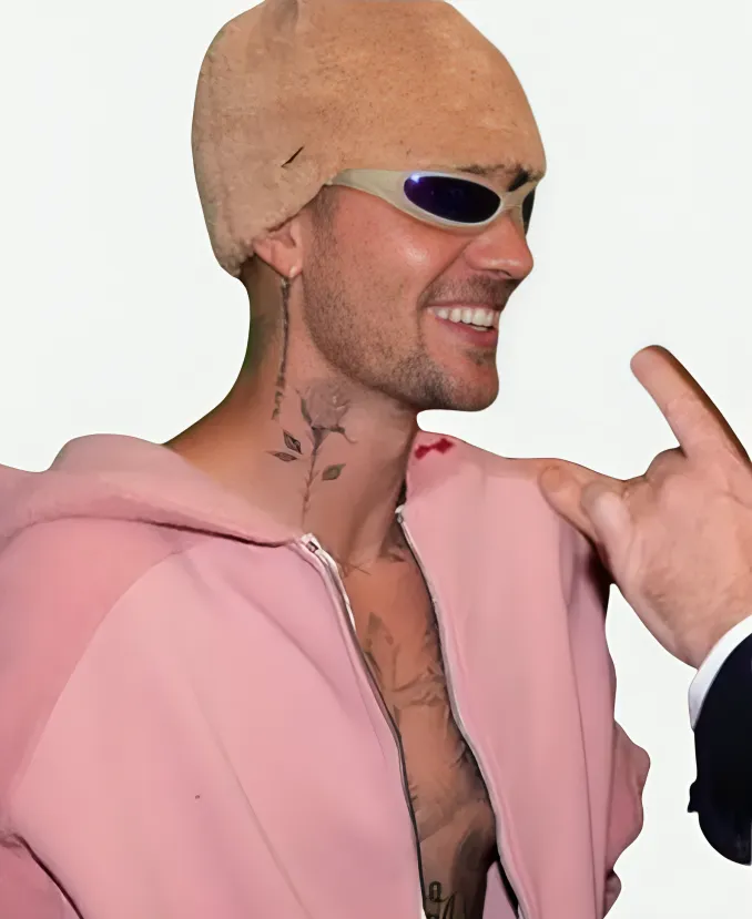 Justin Bieber 2026 FIFA World Cup Pink Hooded Jacket