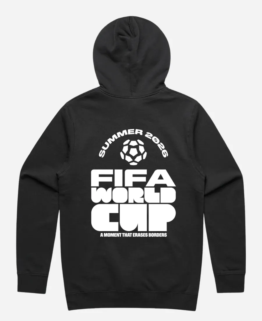 FIFA World Cup 2026 Black Hoodie