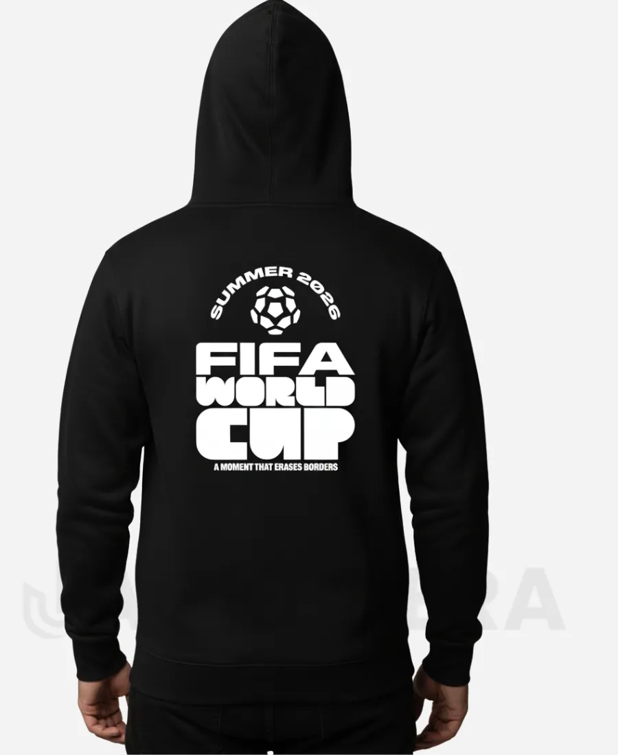 FIFA World Cup 2026 Black Hoodie