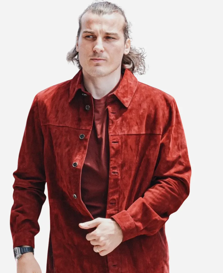 FIFA World Cup 2026 Türkiye Team Suede Jacket - Image 3