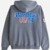 Abercrombie & Fitch USA 94 FIFA World Cup Grey Hoodie