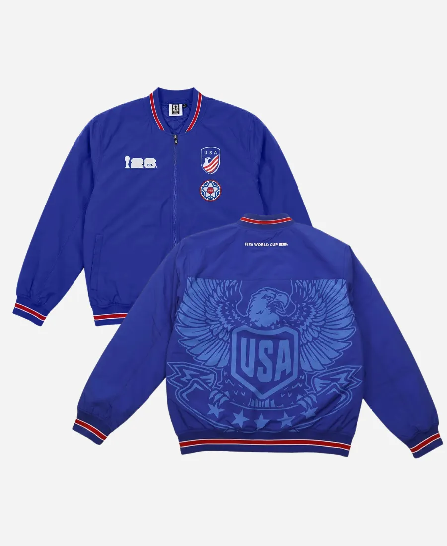 USA FIFA World Cup 2026 Road To Victory Flight Jacket