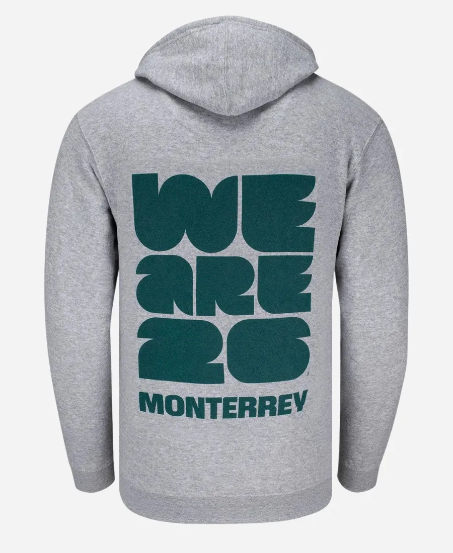 FIFA World Cup 2026 Monterrey Grey Hoodie
